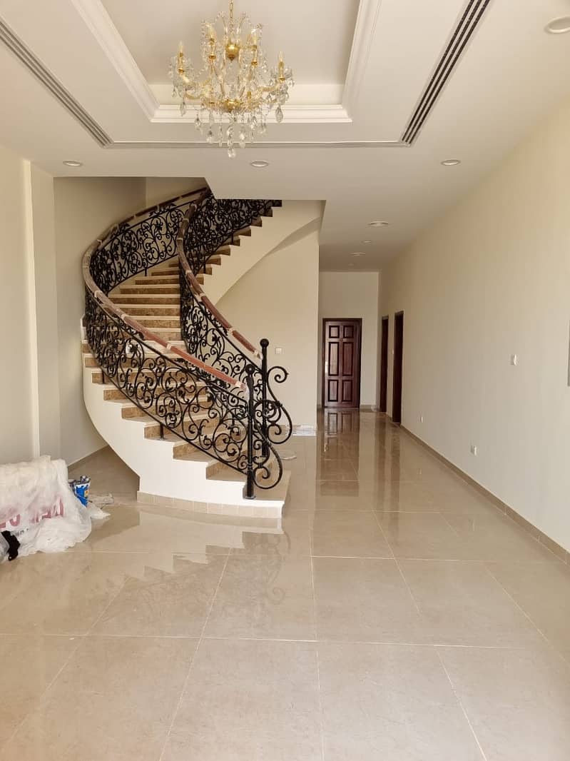4 Master bedroom Beautiful Corner Villa in 5000 sq fit With Separate Majlis in Al Hoshi Area in 95,000