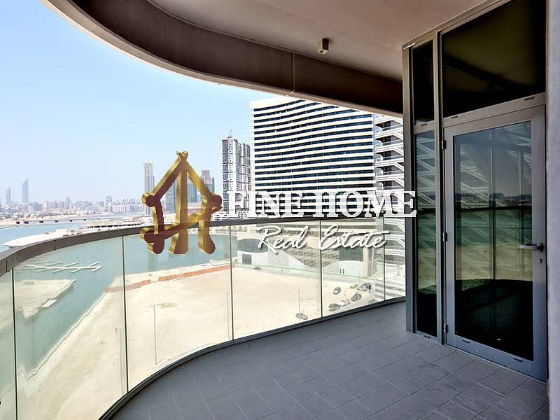 14 Luxurious Sea View 3BR with Balcony & Maids Rm