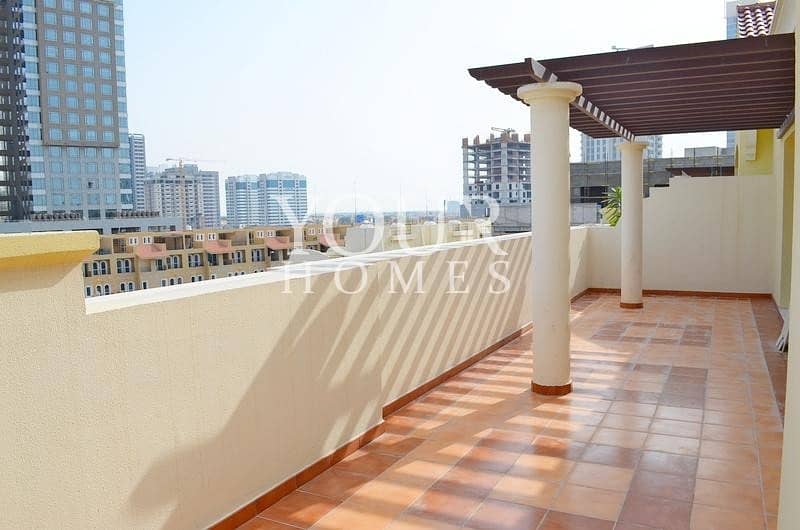 OP| 2BHK with terrace Pantheon BLVD JVC