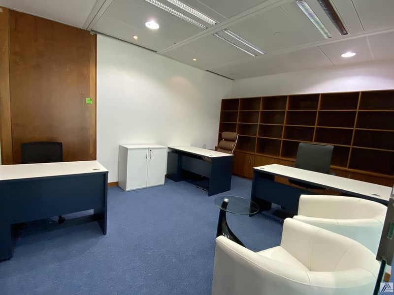 2 Independent fully furnished Serviced Executive office_Linked with burjuman Mall and metro