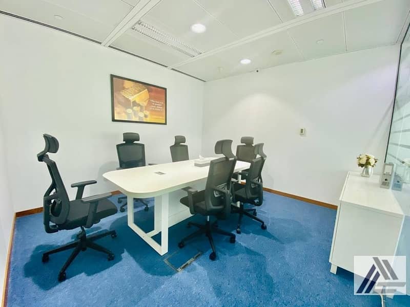 4 Independent fully furnished Serviced Executive office_Linked with burjuman Mall and metro