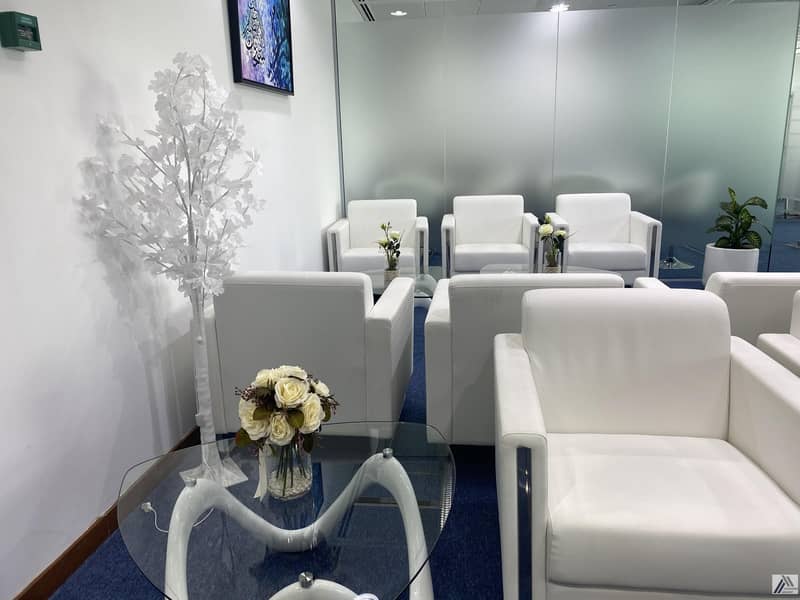 8 Independent fully furnished Serviced Executive office_Linked with burjuman Mall and metro