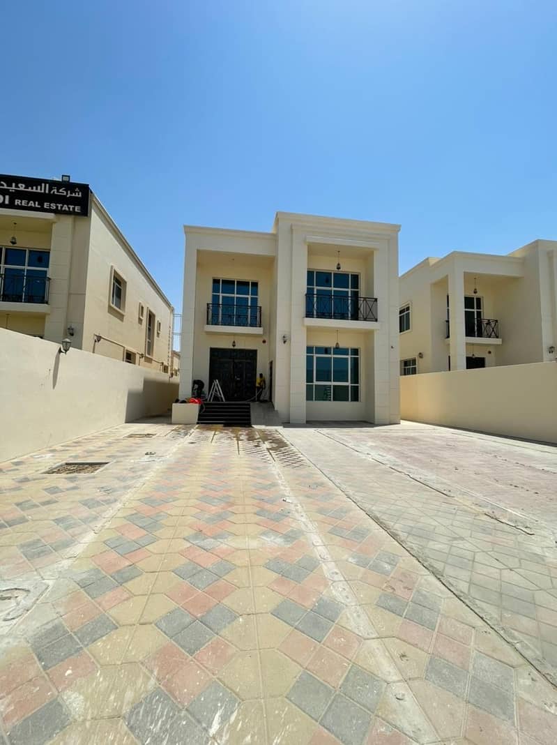 Brand New 6 bedroom villa, excellent location, residential and commercial, suitable for any commercial activity in al Hamidiya Ajman