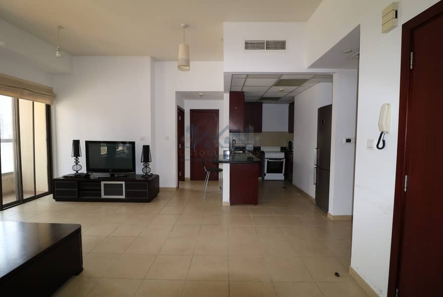 7 FURNISHED 1 BED APARTMENT ON 1ST FLOOR  WITH LAKE VIEW
