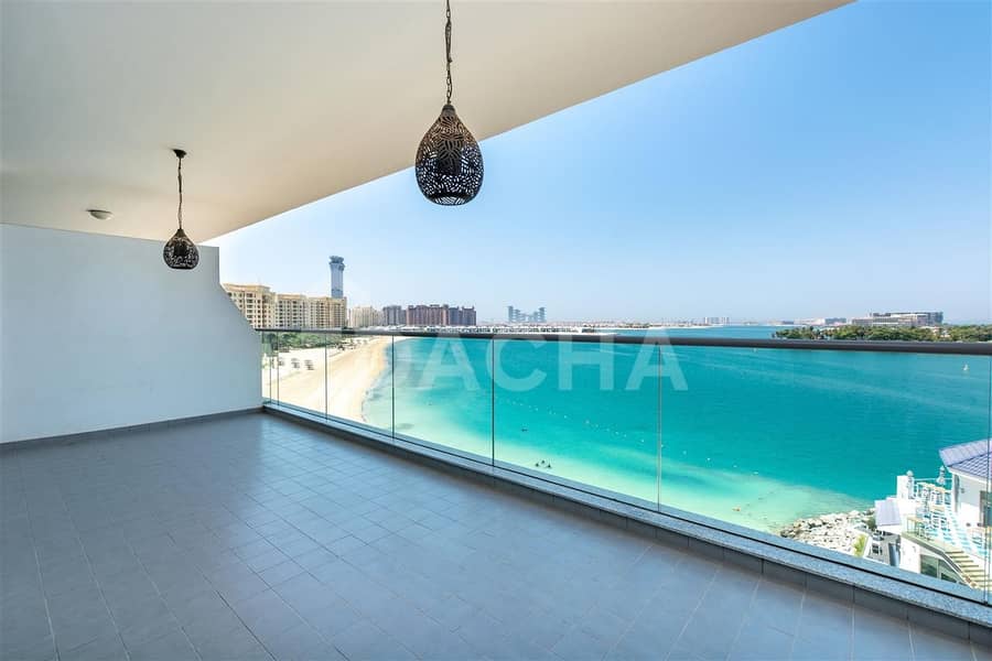 2 Stunning Views / Huge Terrace / Large Unit / Vacant