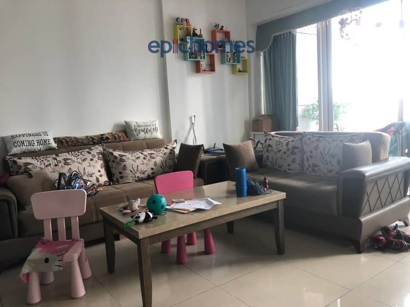 2BR+Maid For Rent in V3 Tower JLT w Balcony