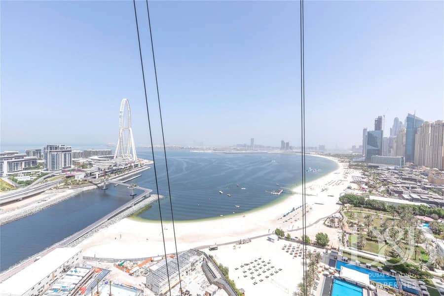 R2E | Full Sea and Dubai Eye View | High Floor