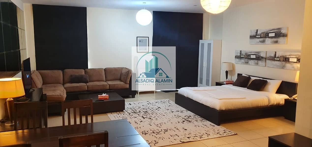 4 AWSOME LUXIRIOUS FURNISHED  STUDIO AVAILABLE FOR SALE IN Murjan 2