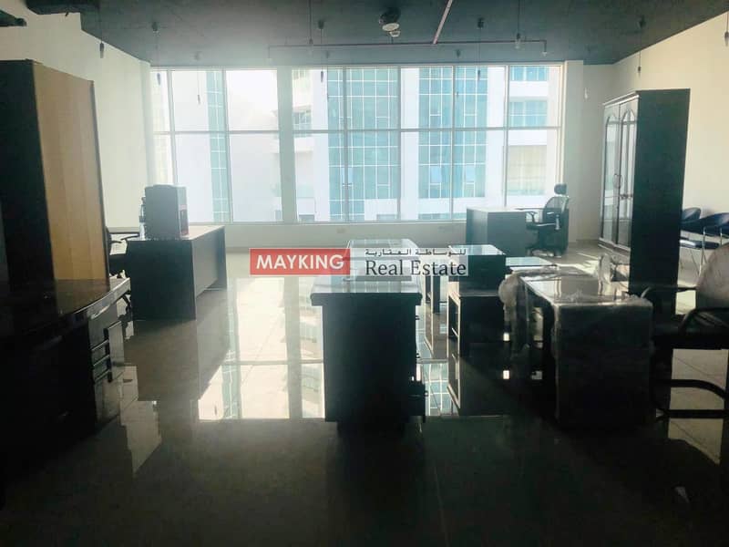 13 Furnished with Partial Burj Khalifa and Lake View for Rent in Clover Bay