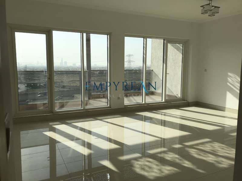 18 3BHK LIKE PENT HOUSE 2 MONTHS FREE BRAND NEW BUILDING OPEN VIEW FREE KITCHEN APPLIANCES POOL+GYM NEAR TO DXB AIRPORT
