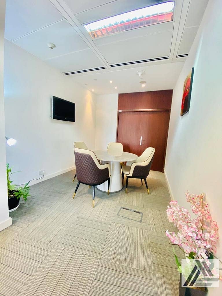 5 Serviced Furnish Office Suitable for 2 Staff / Meeting room facility / Linked with Burjuman Mall And