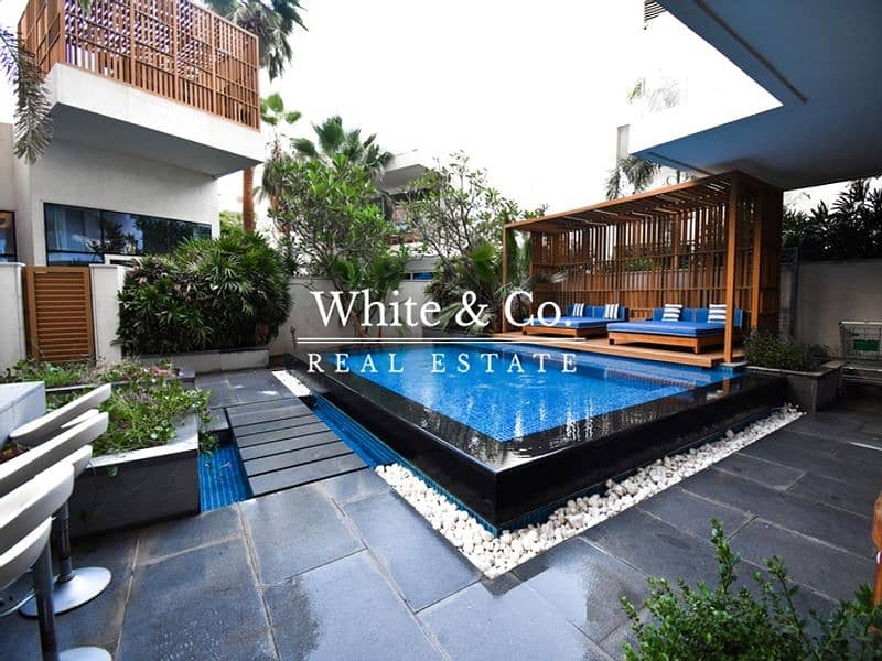 Luxurious Garden Apartment | Pool | Maids