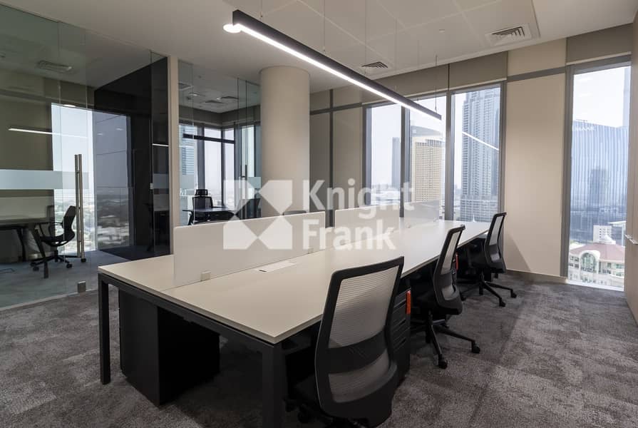 2 Many Options of Fully Fitted & Furnished Offices