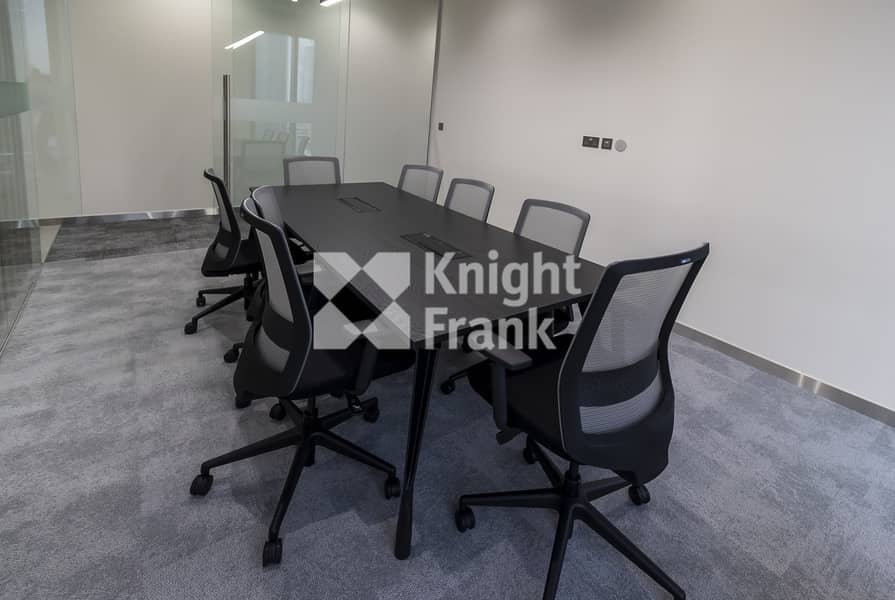 4 Many Options of Fully Fitted & Furnished Offices
