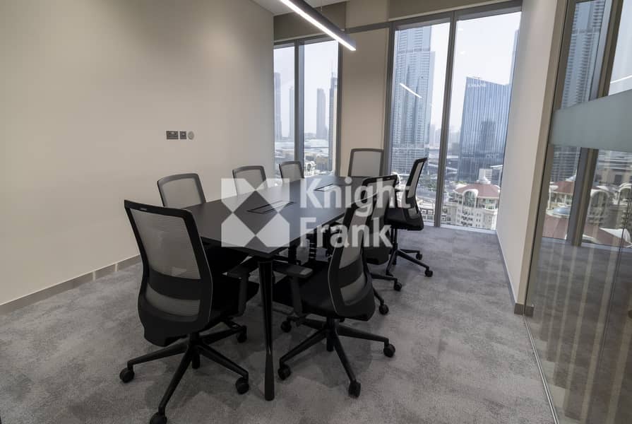 5 Many Options of Fully Fitted & Furnished Offices