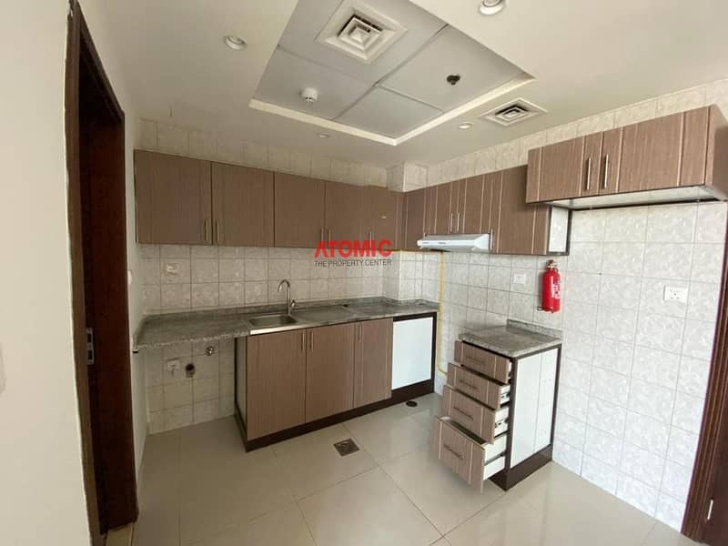 5 Amazing offer large studio with balcony pool view in Warsan4