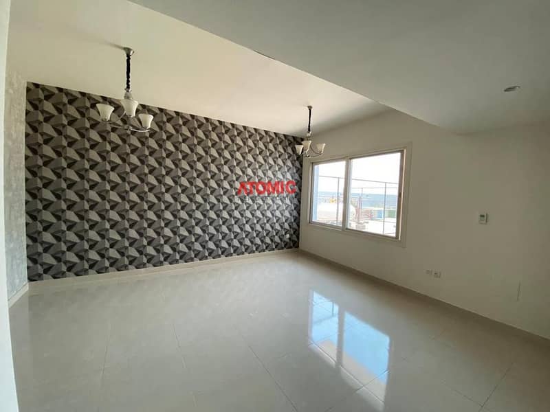 8 Amazing offer large studio with balcony pool view in Warsan4