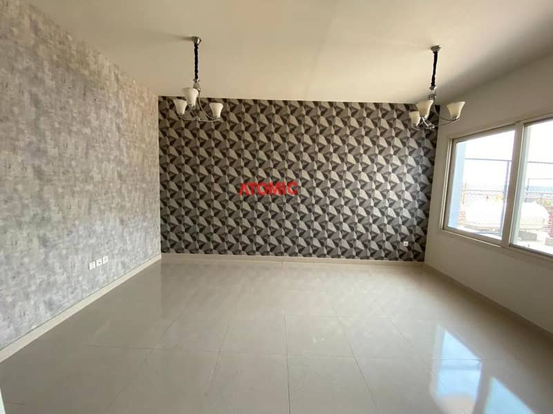 16 Amazing offer large studio with balcony pool view in Warsan4