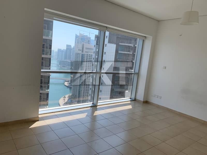 5 130 K / 2 Beds + Maid / Marina View/ High Floors/ Chiller Free