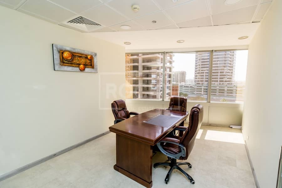 Semi Furnished Office | Partitioned | 2 Parking | DMCC