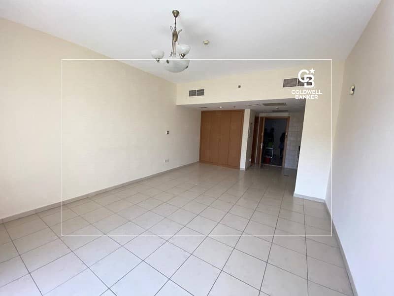 5 Call Now | Spacious Studio at 25K in 4 - 6 Cheques
