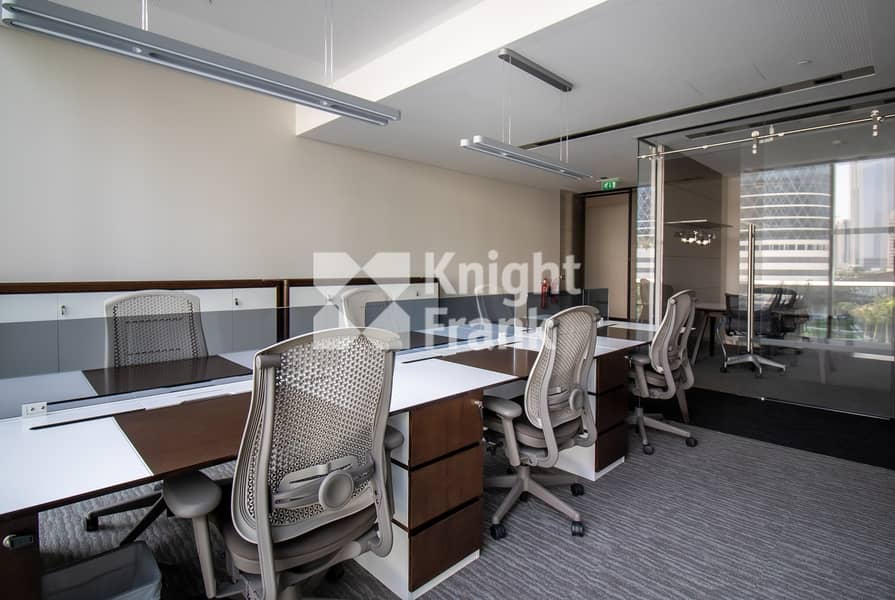 10 Micro Office | Service Charge DEWA Chiller Included