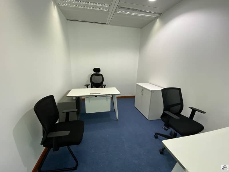 2 Fully Furnished | Serviced office-Linked with Burjuman Mall and Metro