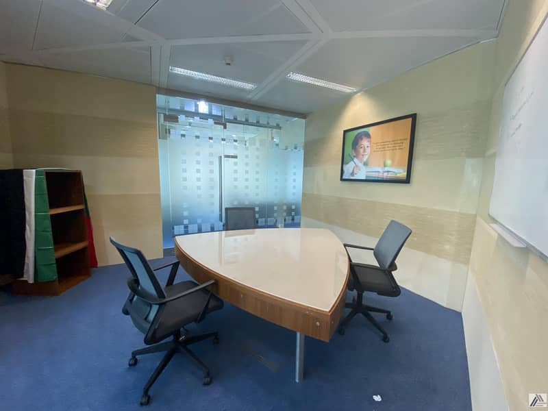 4 Fully Furnished | Serviced office-Linked with Burjuman Mall and Metro