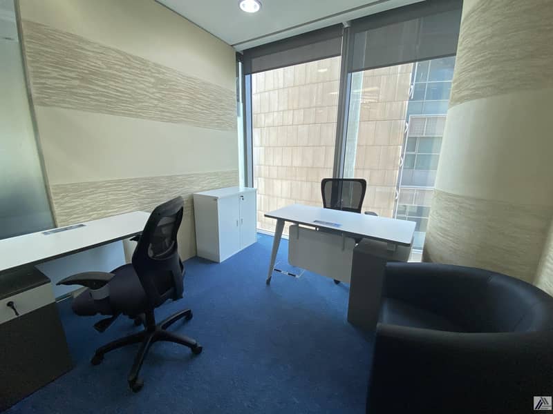 5 Fully Furnished | Serviced office-Linked with Burjuman Mall and Metro