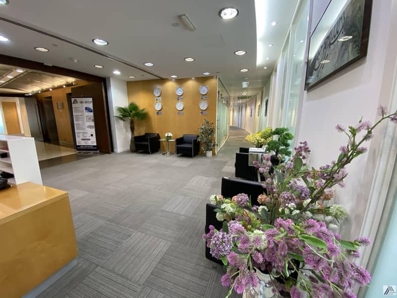 8 Fully Furnished | Serviced office-Linked with Burjuman Mall and Metro