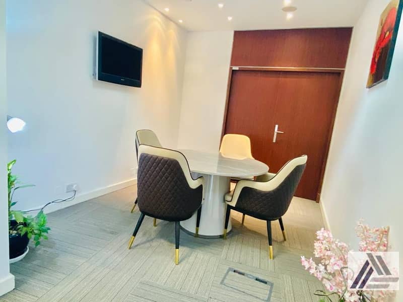 12 Fully Furnished | Serviced office-Linked with Burjuman Mall and Metro