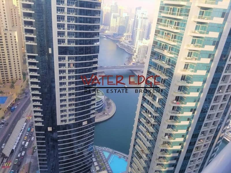18 2 Balconies | Partial Marina/Sea View | Furnished