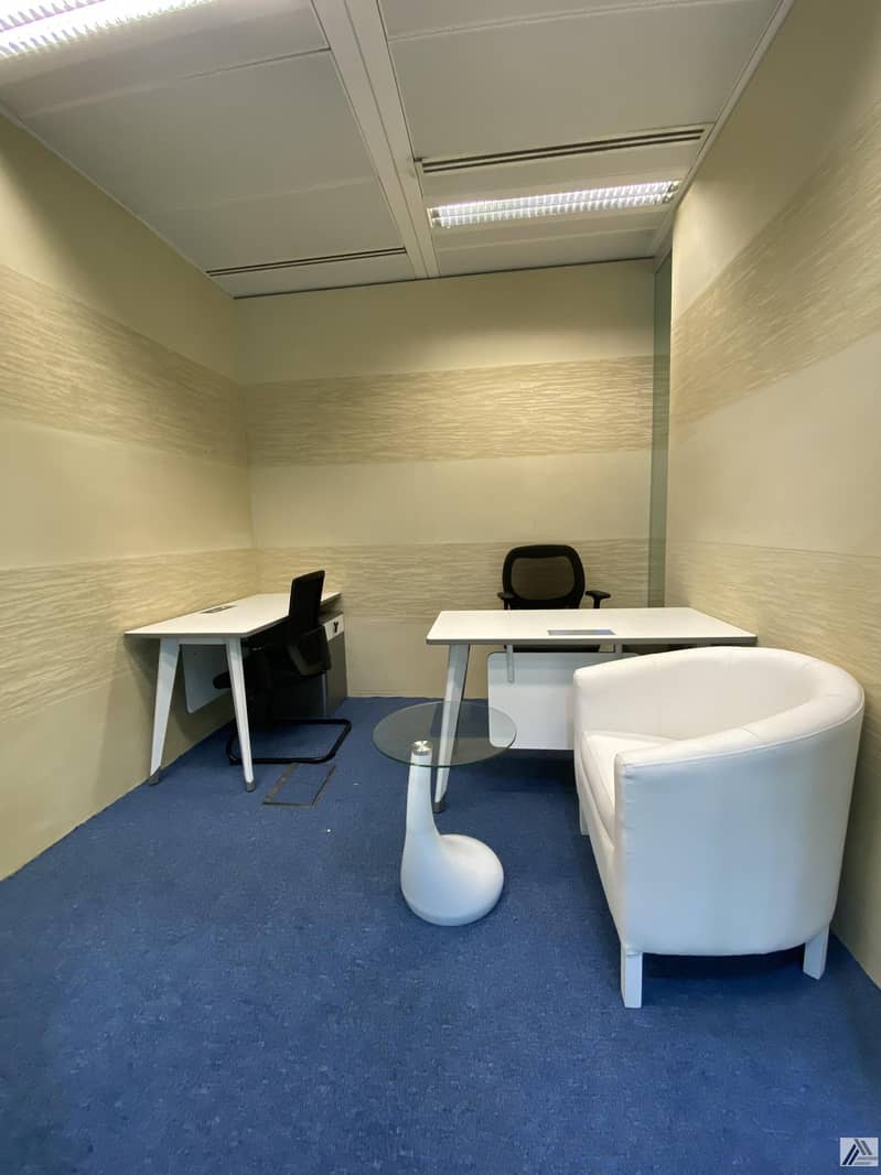 14 Fully Furnished | Serviced office-Linked with Burjuman Mall and Metro