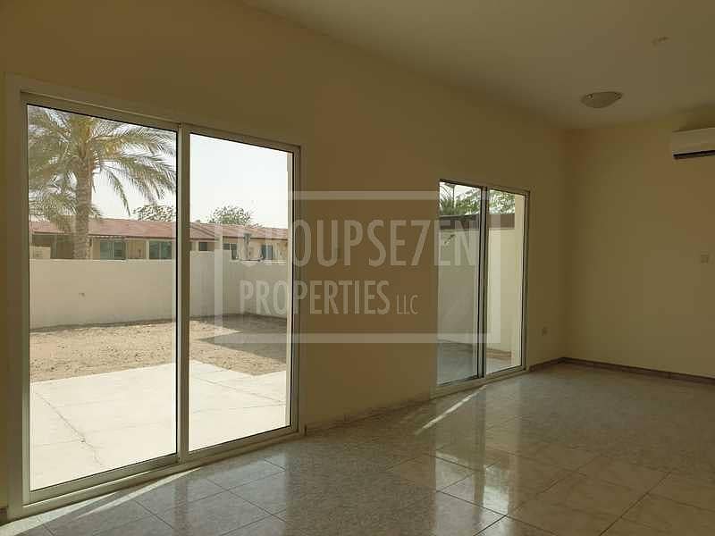 9 Huge garden 3 Bed Villa for Rent Jebel Ali Village