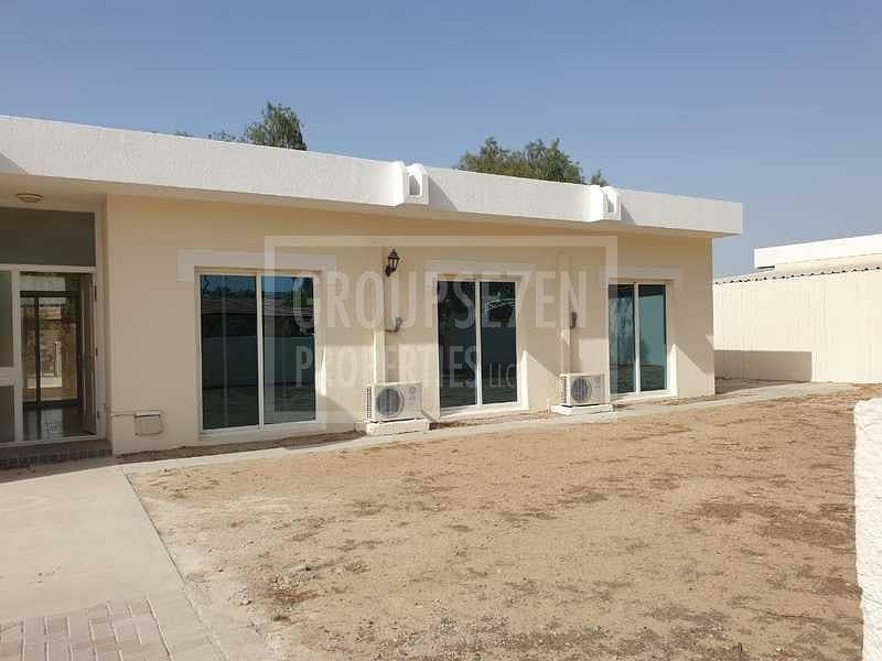 29 Huge garden 3 Bed Villa for Rent Jebel Ali Village