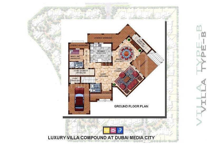 15 Lush garden 3 Bed maid Villa for Rent in Al Sufouh