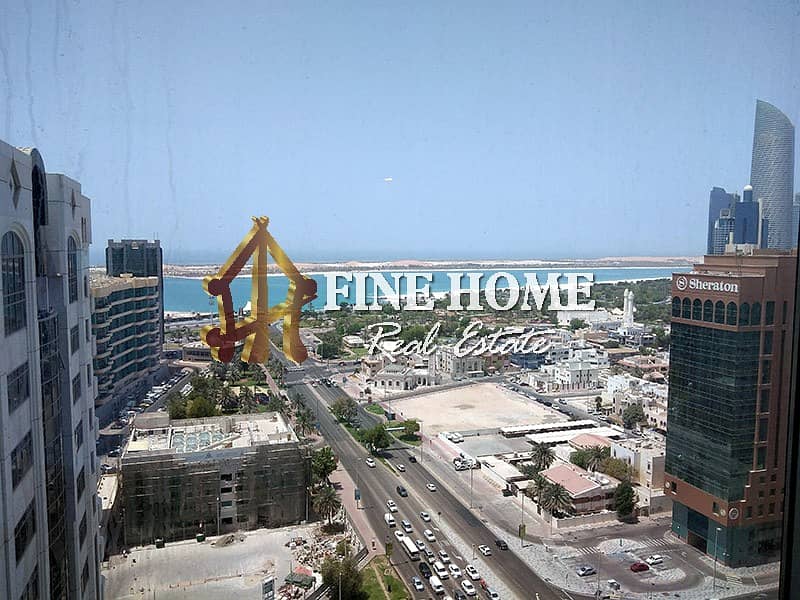 High-floor | Sea View 2BR with Parking + GYM