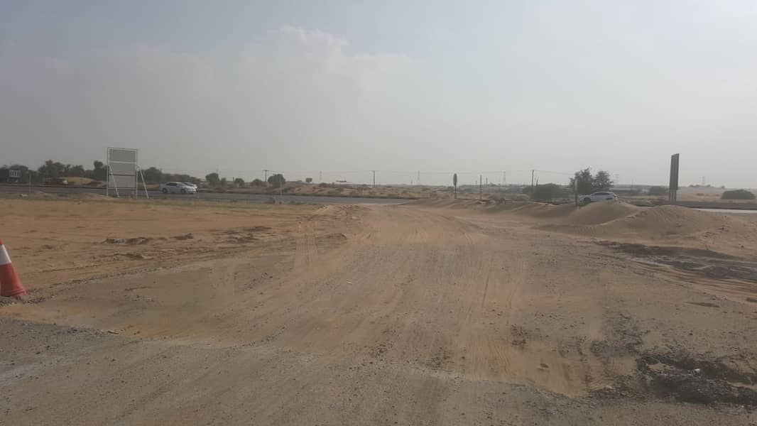 Al Mowaihat area - Ajman commercial residential land at a very excellent price.