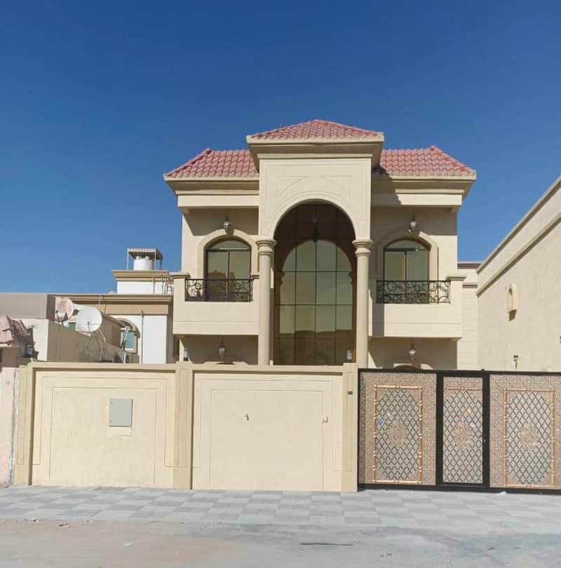 BRAND NEW VILLA 5 BEDROOM HALL IN AL MOWAIHAT 2 AVAIBLE FOR RENT YEARLY 85,000/- AED