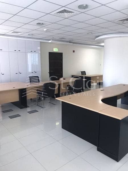 Amazing fully furnished office for rent.