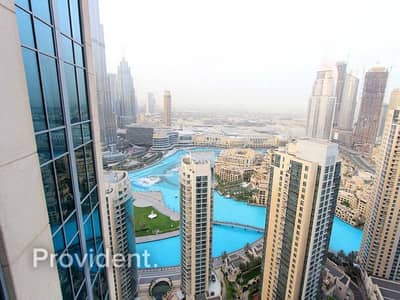 1 Bedroom Flat for Sale in Downtown Dubai, Dubai - Spectacular Layout | Amazing View | Study 1 Bedroom Flat for Sale in Downtown Dubai, Dubai - Spectacular Layout | Amazing View | Study