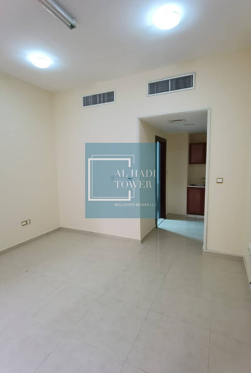 8 BREATHTAKING STUDIO FOR RENT (EUROPEAN COMPOUND) IN KHALIFA CITY A closed to NMC Hospital