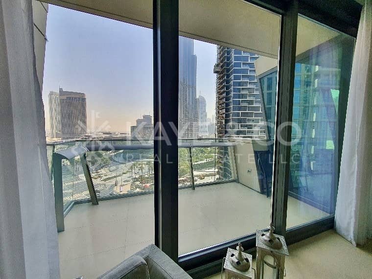 3 Unfurnished | Balcony | Full Burj Khalifa View