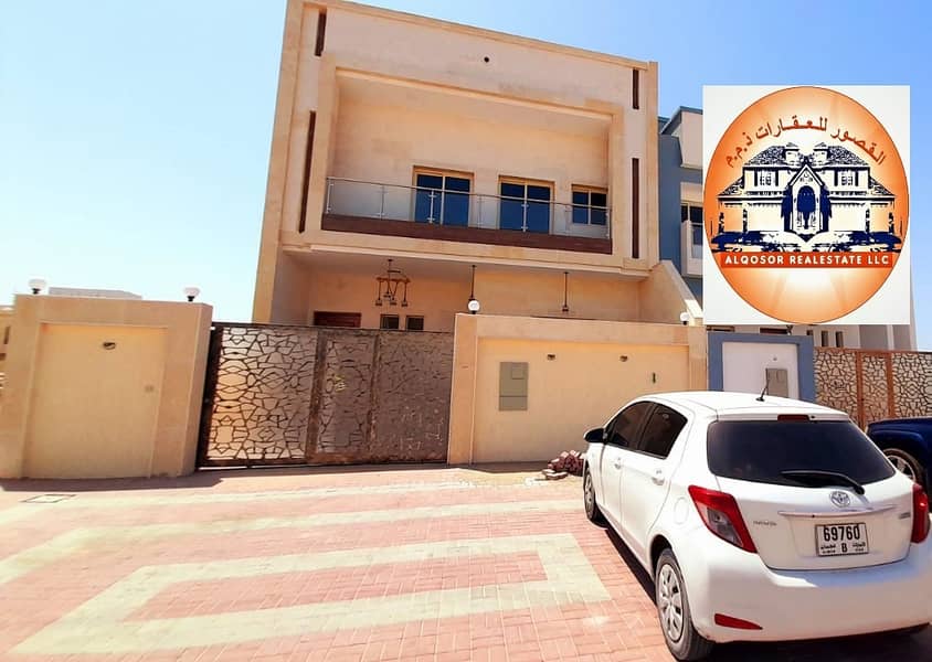 For sale, a villa with personal finishing - high quality finishes at a special price - on the neighbor street directly - the villa, central air conditioning - with easy banking facilities.
