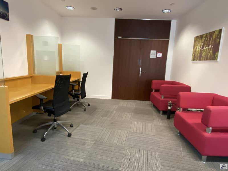 2 Independent fully furnished | serviced | office at affordable price _Linked with burjuman Mall and metro