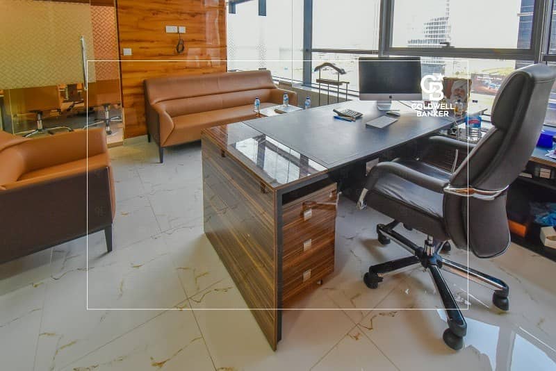 8 Fitted and Furnished office for sale in Onyx Tower