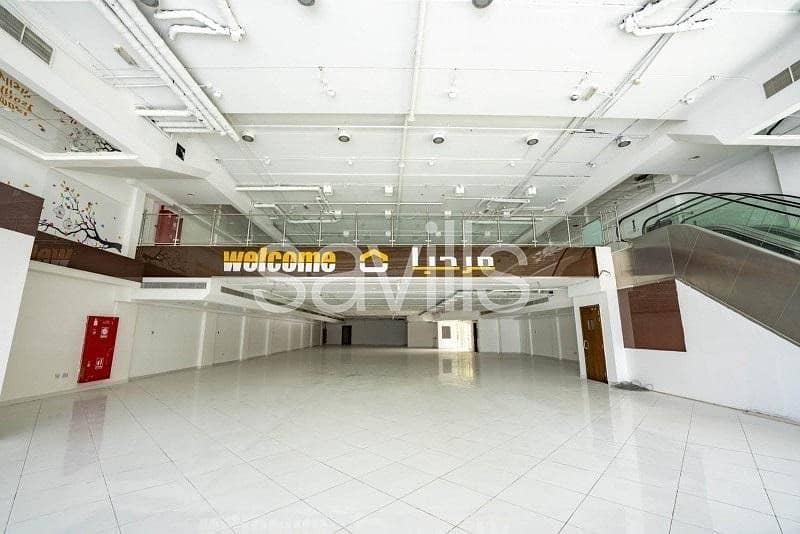 2 Showroom for rent in Ghubaiba|Fitted Unit|Prime Location