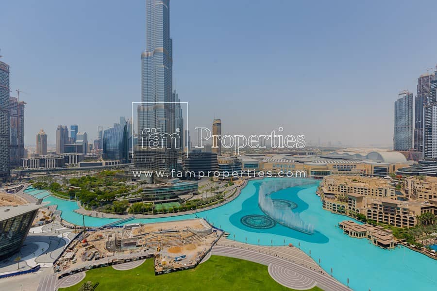 Panoramic Burj and Fountain View | Fully Upgraded