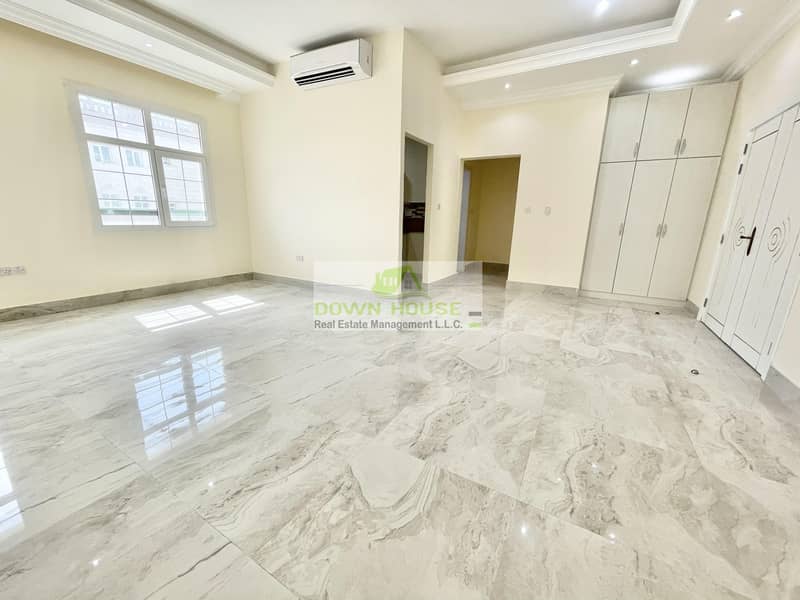 H: AMAZING BRAND NEW 1 BHK APARTMENT FOR RENT IN KHALIFA CITY A