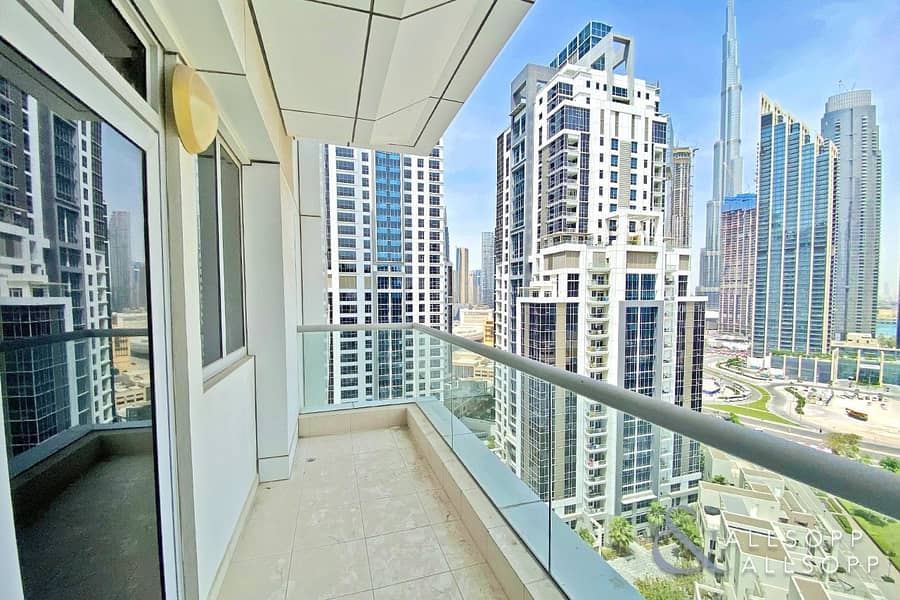 2 Unfurnished | Terrace | Burj Khalifa View